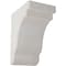 Ekena Millwork 5 1/4"W x 7 1/4"D x 9 1/2"H Bedford Wood Vintage Decor Bracket, Chalk Dust White BKTWD05X07X10BEWH - alternate 1